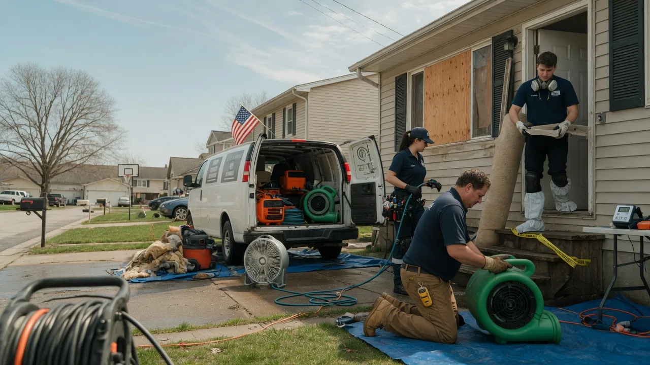 Water Damage Restoration in House, NM near me